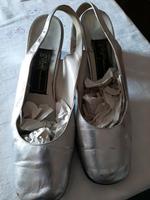 Silberschuhe Gr. 39,5  E.Hoffmann Design, 70er Jahre Baden-Württemberg - Auenwald Vorschau
