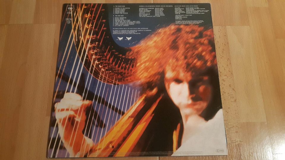 LP Andreas Vollenweider Down To The Moon Vinyl Schallplatte in Dresden