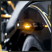 ! HeinzBikes Winglets MICRO LED Heck Blinker passend für Harley Berlin - Reinickendorf Vorschau