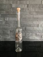 Glas Flasche, Schnaps Flasche mit Zinn Applikation Bayern - Vöhringen Vorschau