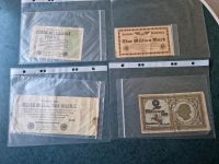 Alte Geldscheine Reichsbanknoten Reichsbahn 3x1 M & 1x2 M Niedersachsen - Nordstemmen Vorschau