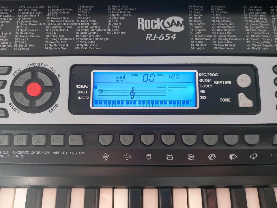 Keyboard Rock Jam RJ-654 in Winsen (Luhe)