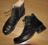 SHOE COLOURs granny lace-up Nubuk Leder Boots Stiefeletten Colous Hessen - Biblis Vorschau