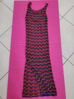 MANGO Sommer-Trägerkleid inkl. Versand bunt mit seitl. Schlitz Baden-Württemberg - Wiesloch Vorschau