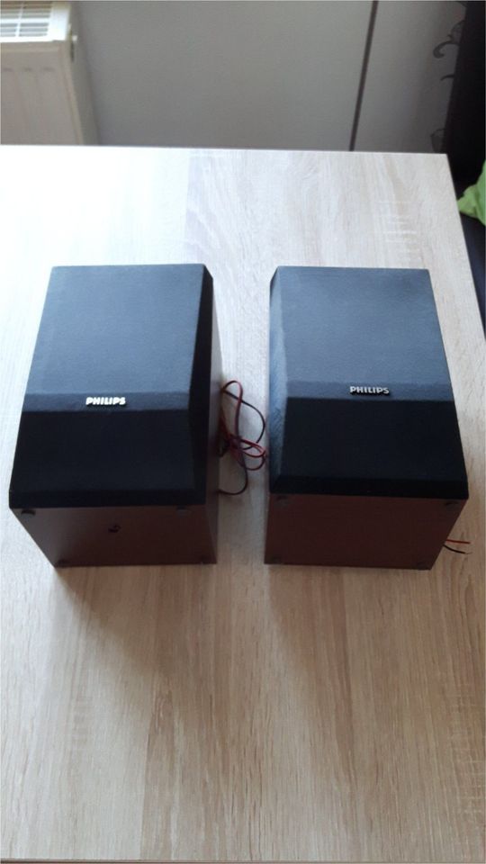 Lautsprecher Speaker Philips 2 x 4 W RMS / 2 x 8 W Musikleistung in Zerbst (Anhalt)