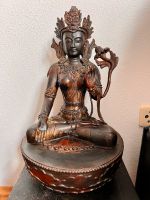 Buddha Weiße Tara aus massiver Bronze 44cm - Sammlerstück Bayern - Neufahrn Vorschau