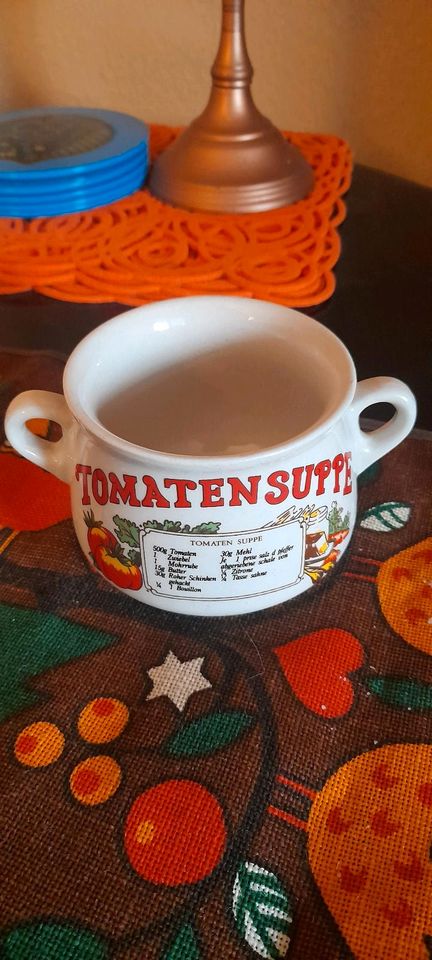 70er 70s 1970 Suppen Tassen Schalen Vintage Retro 4 x in Hamburg
