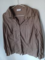 braune Bluse Damen langarm Gr. 40 C&A Nordrhein-Westfalen - Lippetal Vorschau