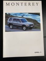 Prospekt Opel Monterey von 12/1995 Nordrhein-Westfalen - Mettmann Vorschau