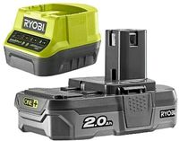 Ryobi RC18120-120 18 V ONE+ Schnellladegerät + RB18L20 2.0Ah Akku Frankfurt am Main - Seckbach Vorschau