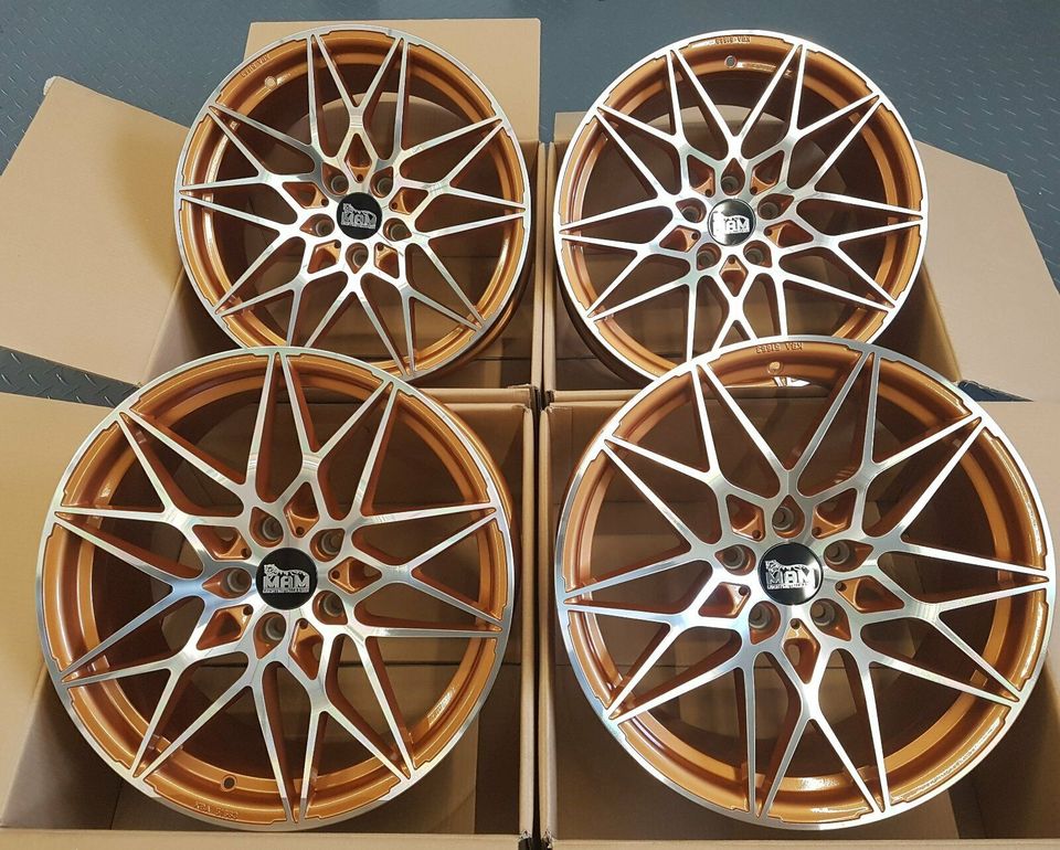 4xNeue MAM B2 Felgen 20Zoll 8,5x20 ET45 5x112 VW/Audi/Seat/Skoda in Krostitz