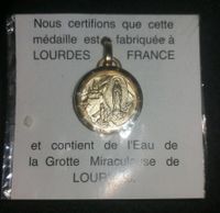 Lourdes Medaille Anhänger vintage Grotte Wallfahrt Heilwasser Bayern - Schwandorf Vorschau