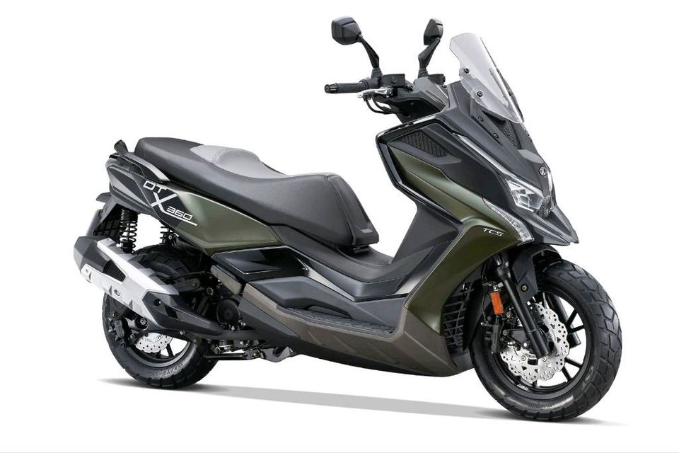 Kymco DTX360 350i ABS Sofort Verfügbar Dark/Green Black!!!! in Heimbuchenthal