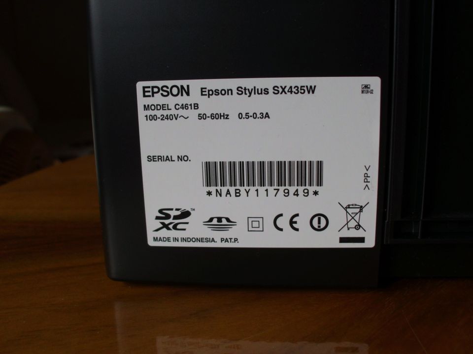 Epson Stylus SX435W 3 in 1 in Rheinstetten