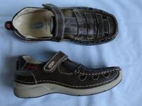 WOLKY Rolling Sun Da. Sandalen Leder Barfußschuh Gr.37 Kiel - Mettenhof Vorschau