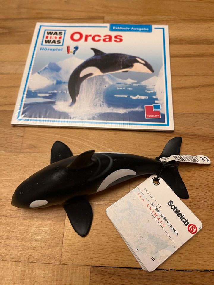 Schleich Orca Sea Animal 1:32 und CD in Friedberg