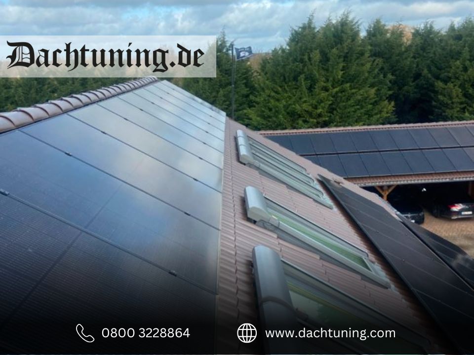 8 kWp Solaranlage, Photovoltaikanlage, Dachtuning.de in Schwaan