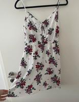 Weißes H&M Blumenkleid Sommerkleid Träger Minikleid Saarbrücken-West - Altenkessel Vorschau