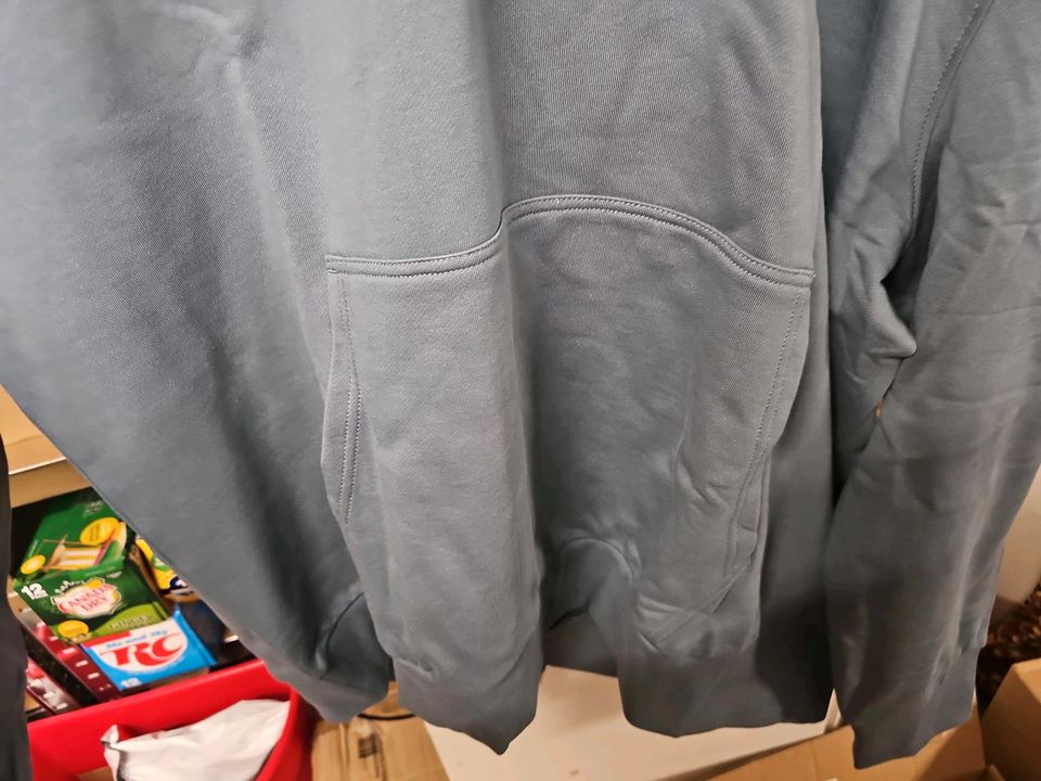 Neuer Calvin Klein Hoodie Kapuzenpullover Pullover Gr 5xl Grau in Ihringen