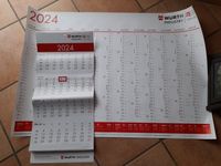 WÜRTH 3 Kalender 2024: 4-Monatskalender + Jahresplaner + Tafel Bayern - Gemünden a. Main Vorschau