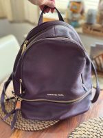 Michael Kors Rucksack Rhea Zip Bordeaux Weinrot Lila Leder Hannover - Linden-Limmer Vorschau