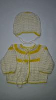 60er/70er Jahre Baby-/Kinderbekleidung Set Strickjacke & Mütze Leipzig - Schleußig Vorschau