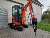 Mieten -Bagger Minibagger Kubota KX018-4-Pool Erdarbeiten Brandenburg - Brieselang Vorschau