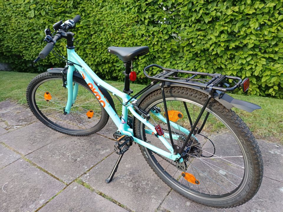 Kinderfahrrad Pyrobike TWENTYFOUR Small türkis 24" Zoll, 8-Gang in Stuttgart