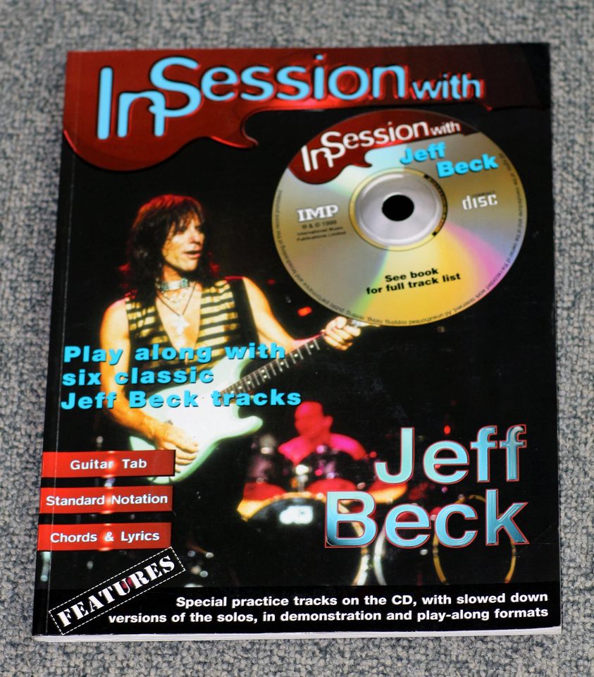 Noten-Rarität: In Session with Jeff Beck in Rimbach