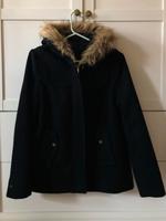Schwarze Zara Jacke Kurzmantel mit Kapuze Nordrhein-Westfalen - Lage Vorschau
