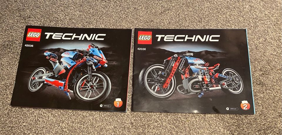 Lego Technic Motorrad  42036 in Hiddenhausen