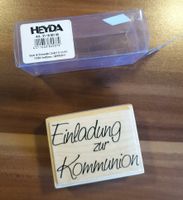 Stempel "Einladung zur Kommunion" 21-18 001 00 von Heyda Saarland - Schmelz Vorschau
