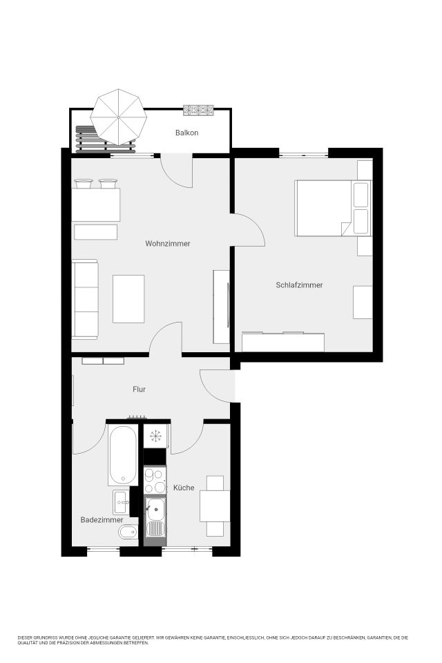 Gemütliche 2-Raum Wohnung in Teutschenthal mit Balkon in Teutschenthal