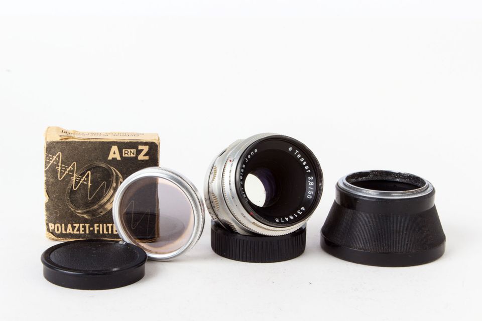 Tessar 2,8/50 mm*M42*Carl Zeiss Jena um 1956 in Chemnitz