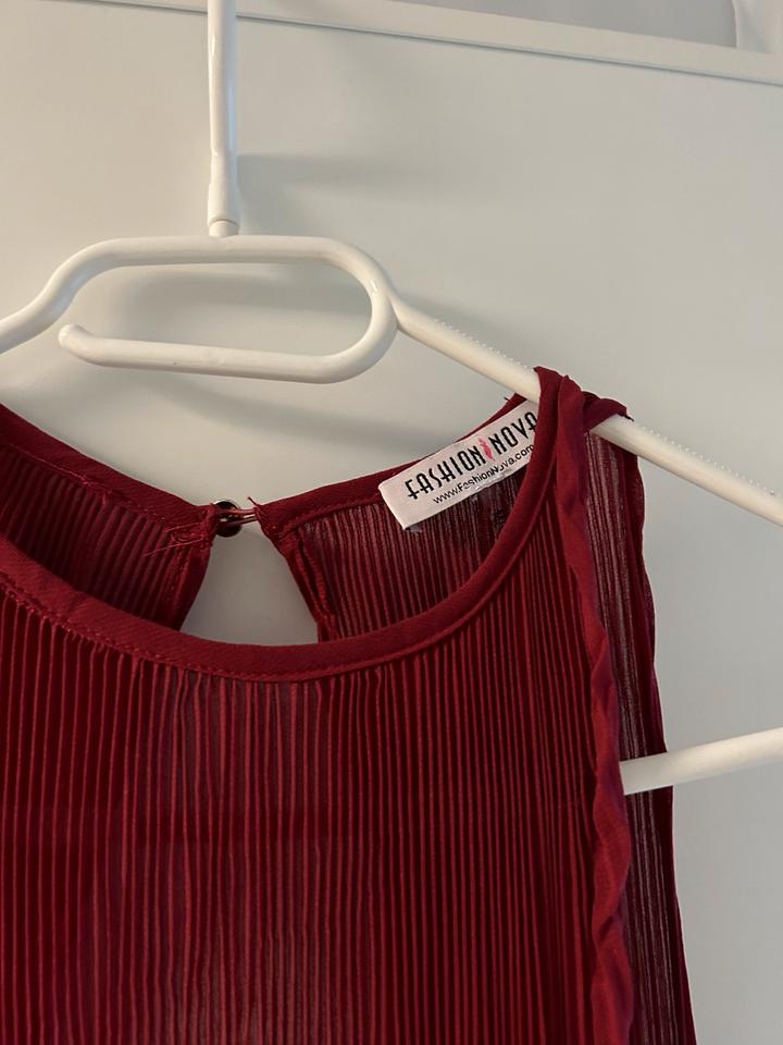Abendkleid Weinrot bordeaux Rot Abschlusskleid Hochzeit Gast in Hünfeld