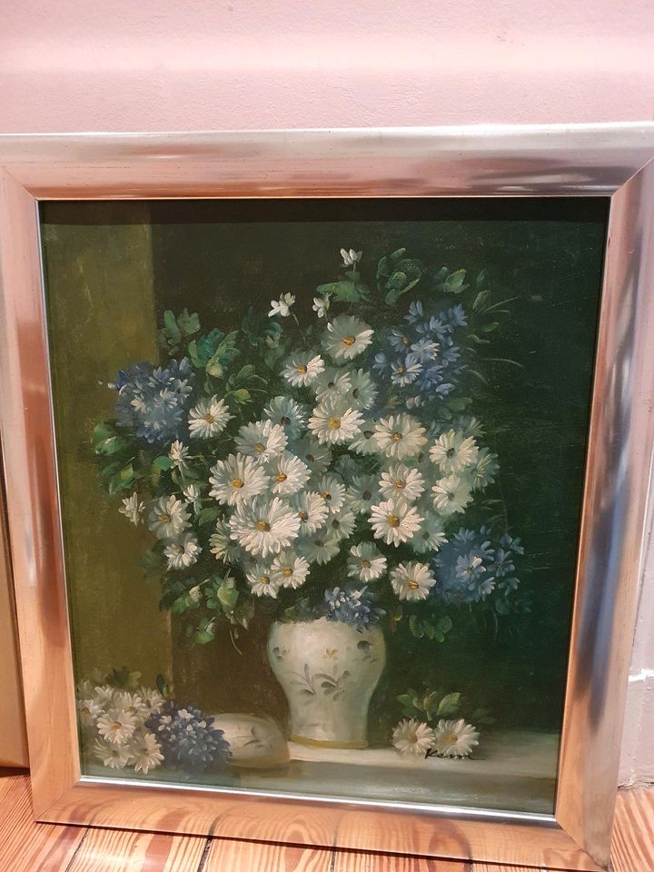 Gemälde Margeriten Blumen, Hildegard Kern in Hamburg