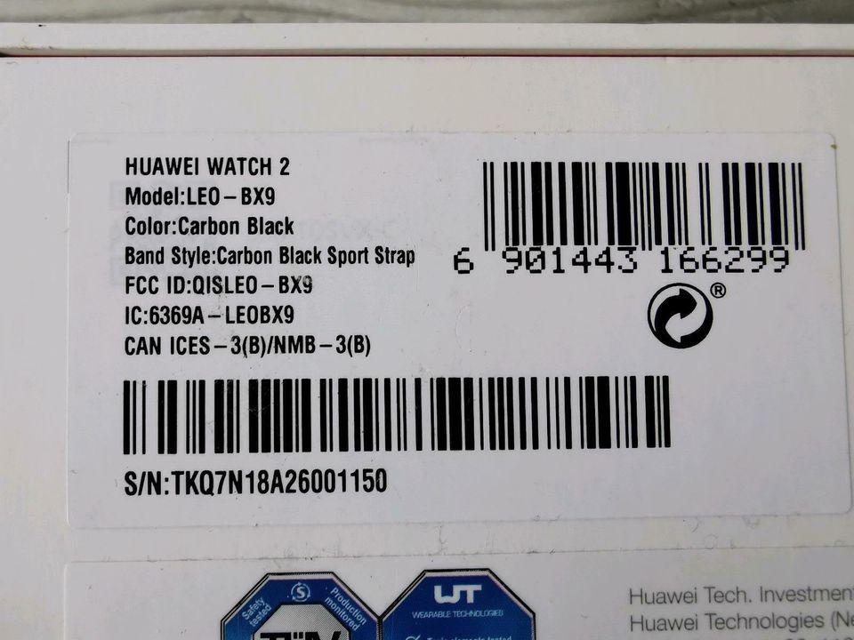 Huawei watch 2, Carbon black in Buchen (Odenwald)