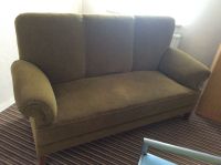Grünes Cord Sofa Couch Dreisitzer 1950er Jahre Niedersachsen - Soltau Vorschau