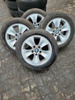 BMW E90 E87 4× Alufelgen auf M+S reifen 205/55R16. Nordrhein-Westfalen - Bottrop Vorschau