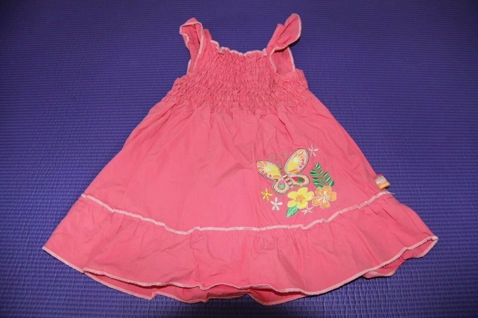 Baby Kleinkind Kleid in Gr. 74 rosa mit Schmetterling in Taufkirchen München