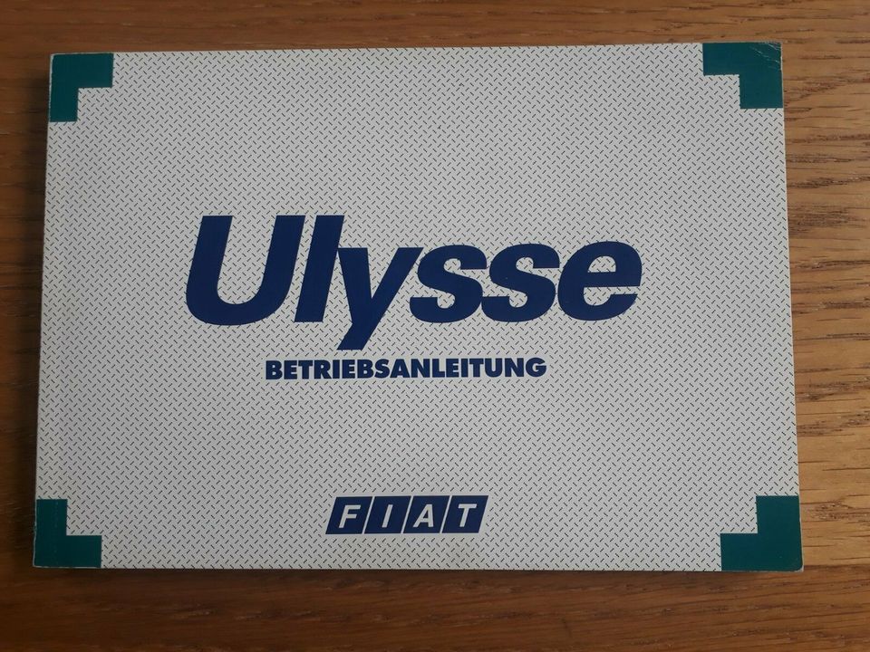 Fiat Ulysee Betriebsanleitung in Limburgerhof