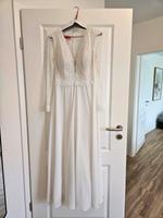 Wunderschönes Brautkleid mit langen Spitzenärmeln Schleswig-Holstein - Tremsbüttel Vorschau