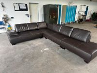 Ledersofa / Couch in Leder dunkel braun Niedersachsen - Salzgitter Vorschau