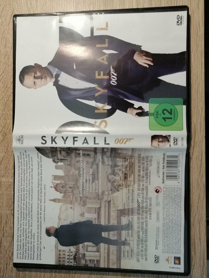 James Bond - Sky Fall DVD in Fellbach