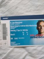 3 Tickets für Dr. Leon Winscheidt, gute Gefühle in Münster Münster (Westfalen) - Centrum Vorschau