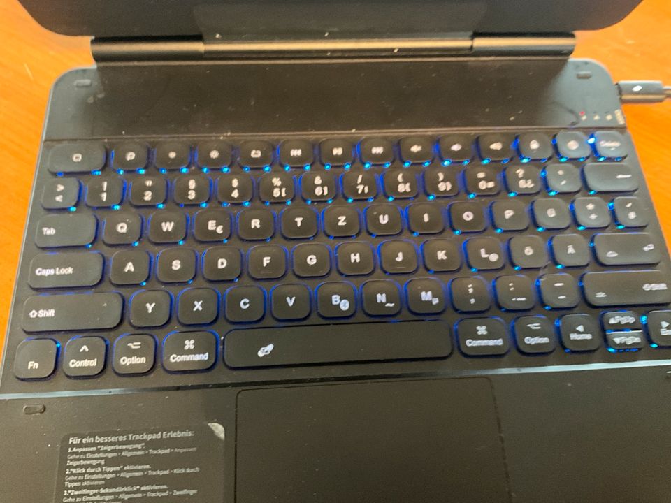Dracool Magic Keyboard Ipad 12,9 Mehrfarbich Bloutuooth USBC in Homburg