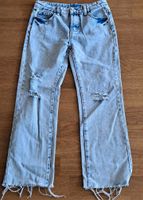 Hellblaue Jeans von Shein, Gr. 140, Used-Look,  top Bayern - Germering Vorschau