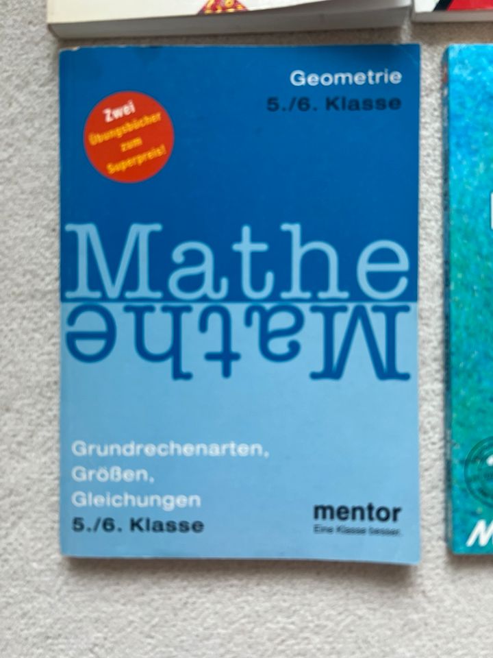 Mathematik Bruchrechnung,Arithmetik, Gleichungen, Set Übungsheft in Leichlingen