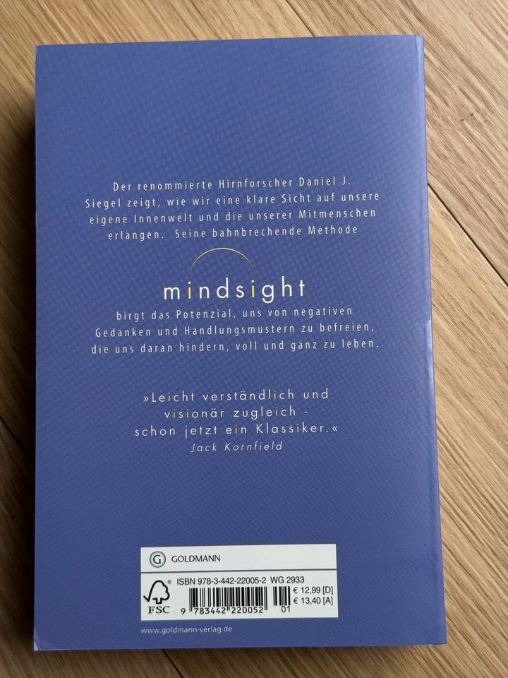 Mindsight Buch Daniel Siegel in Gersthofen