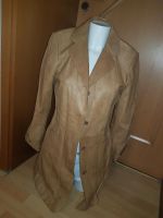 Lederjacke (Echtleder) von 0.F.T Berlin - beige/braun Bayern - Traunstein Vorschau